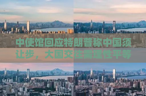 中使馆回应特朗普称中国须让步，大国交往需理性平等对话