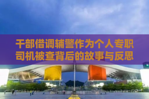 干部借调辅警作为个人专职司机被查背后的故事与反思